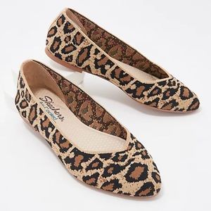 Sketchers animal print washable slip ons